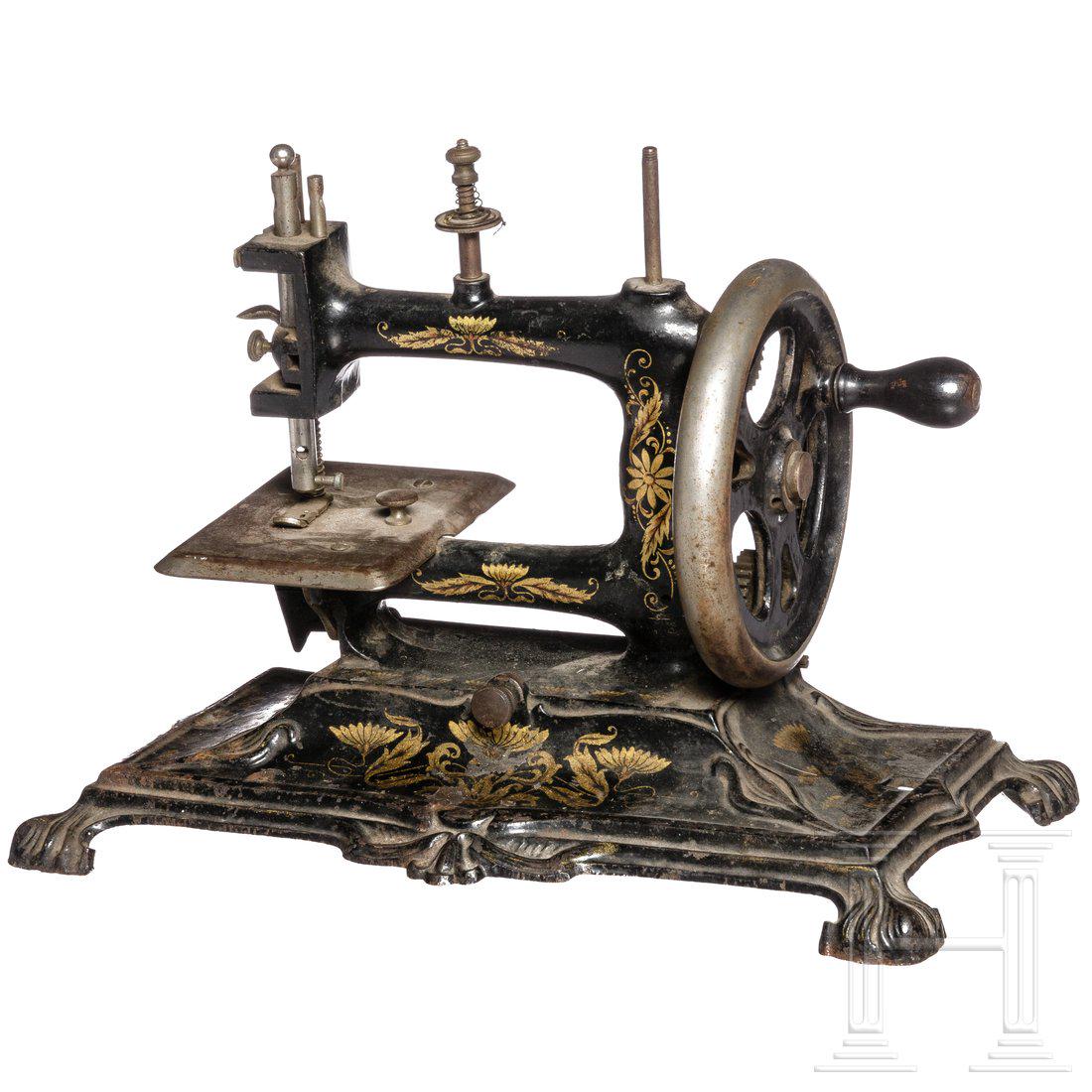 A small German sewing machine, circa 1900 (1 of 3)
