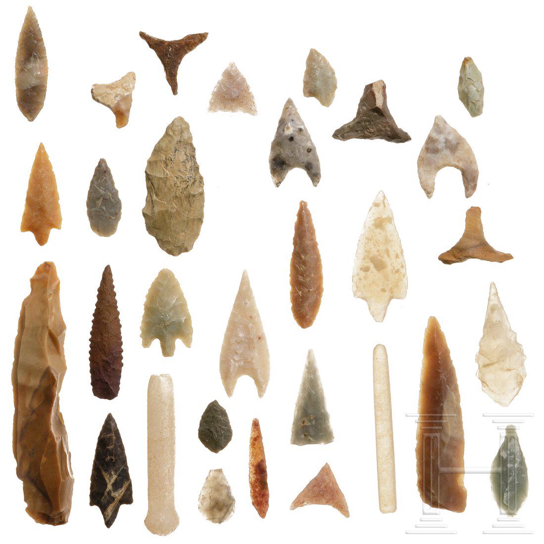 A group of Mesolithic arrowheads, 8,000 - 5,000 B.C. (1 of 1)