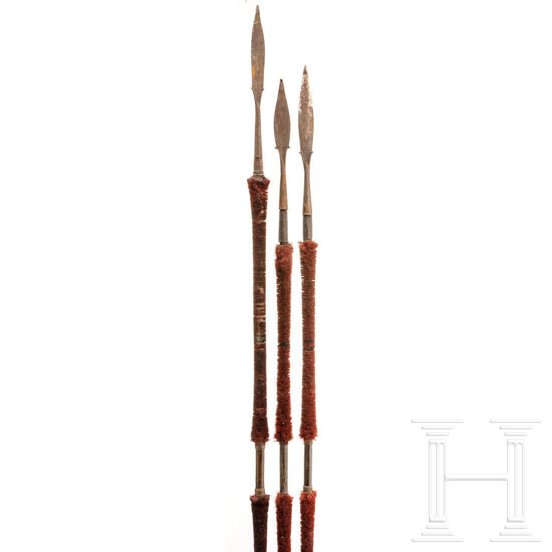 Three Central African spears (1 of 3)