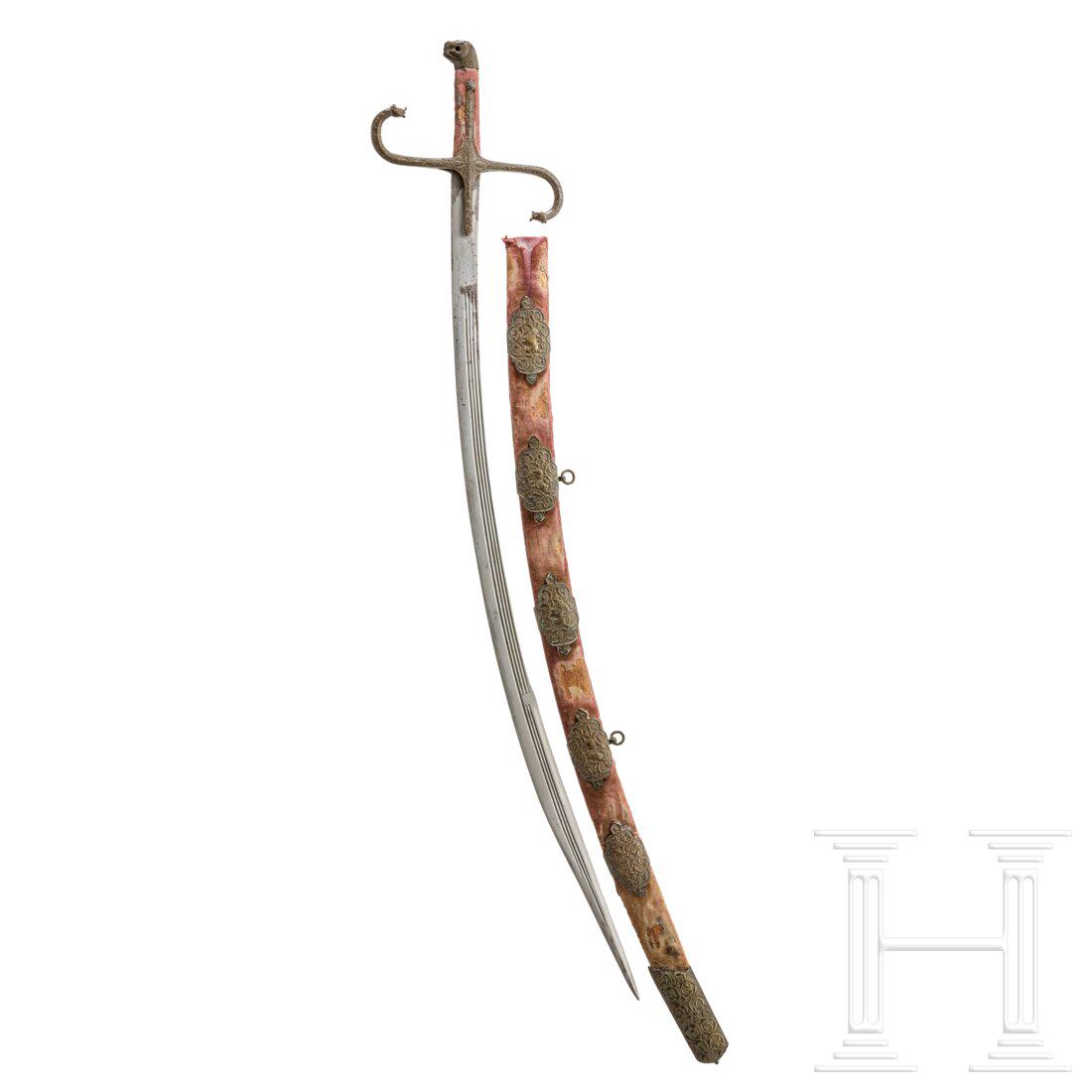 An extremely rare Ukrainian/Russian Tartar sabre, 17th (1 of 10)