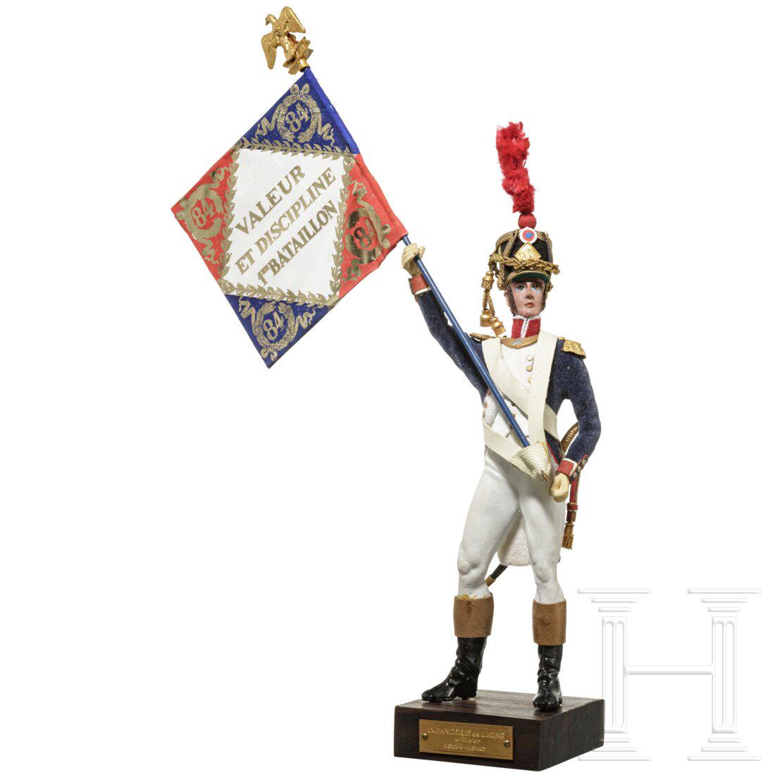 An officer of the Line Infantry circa 1810 as flag (1 of 5)