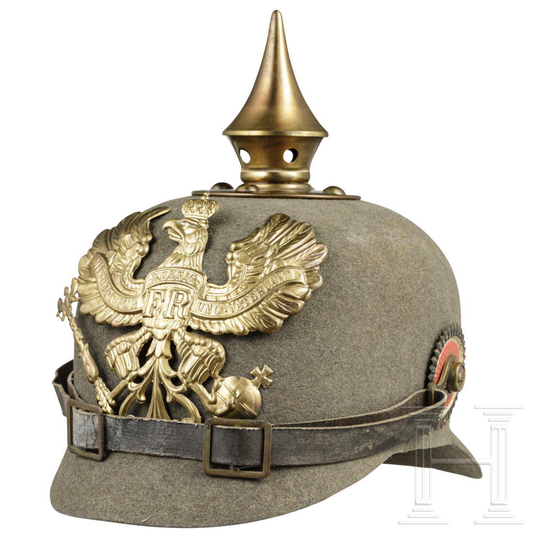 A helmet M 1915 for enlisted men of the Prussian line (1 of 6)
