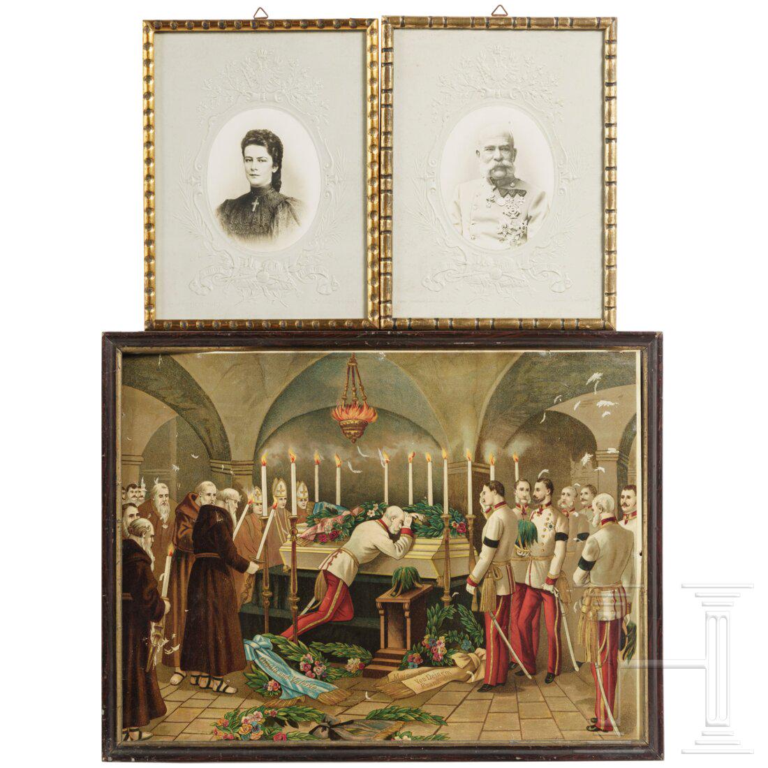 Emperor Franz Joseph and Empress Elisabeth of Austria - (1 of 2)
