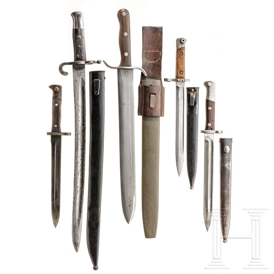 Five side arms of Austro-Hungarian manufacture (1 of 3)