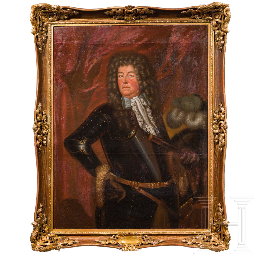 A portrait of General Fieldmarshal von der Goltz, early 18th century (1 of 7)