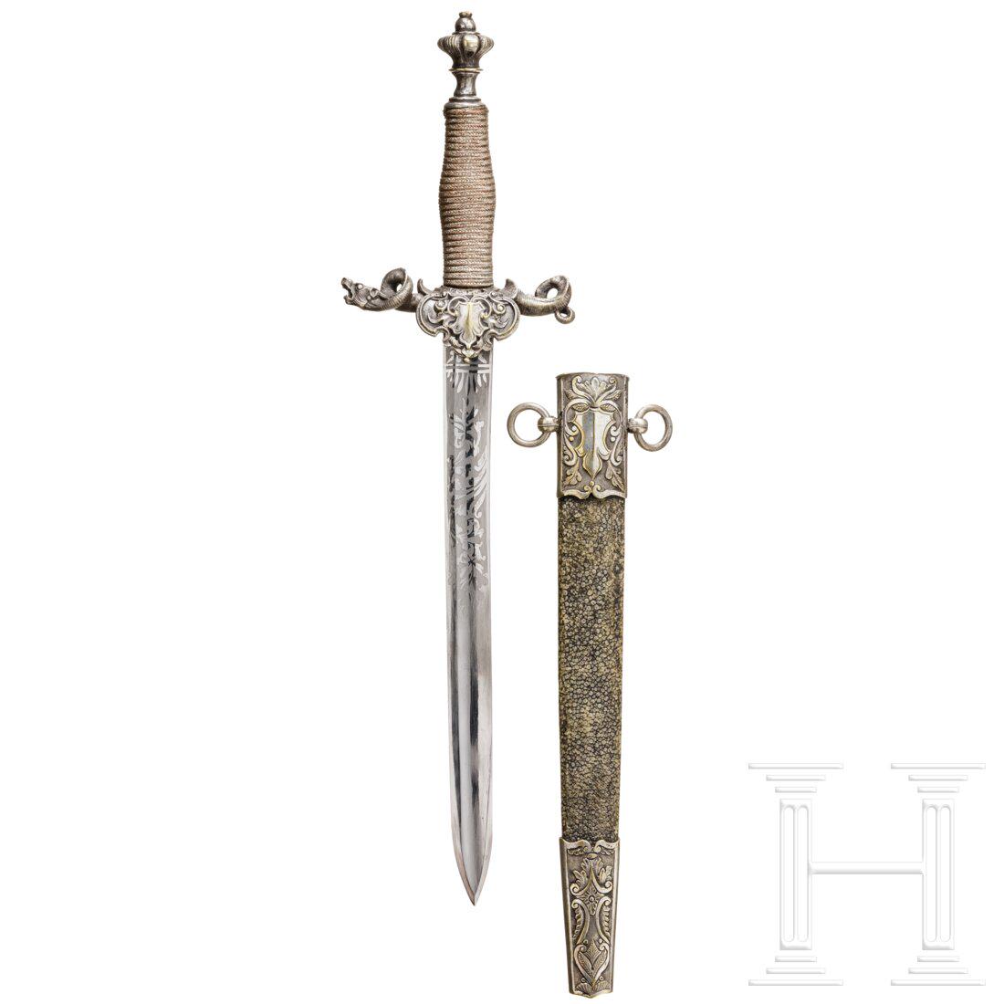 A luxurious German dagger in Renaissance style, circa 1880 (1 of 4)