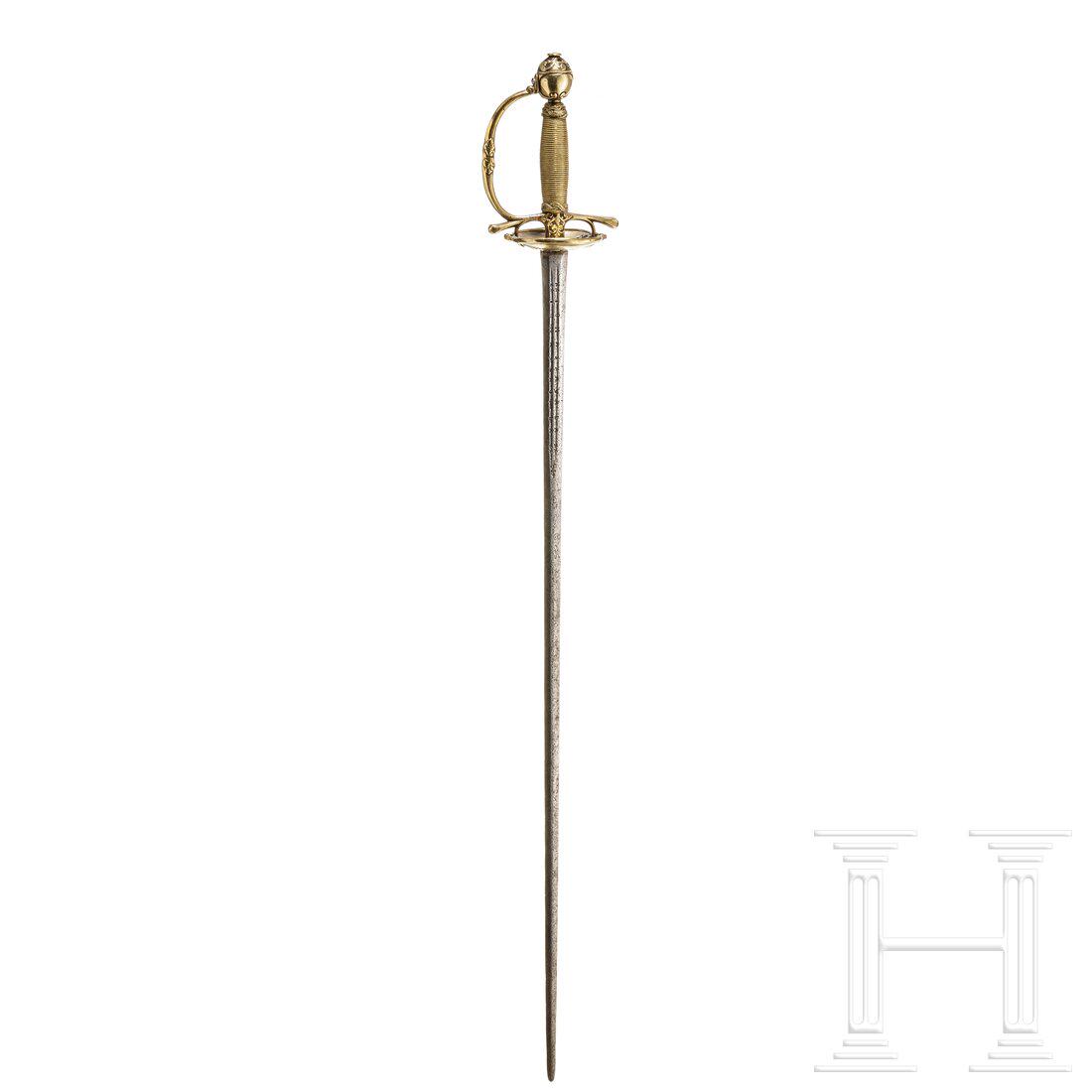 A German officer's sword, circa 1720 (1 of 3)