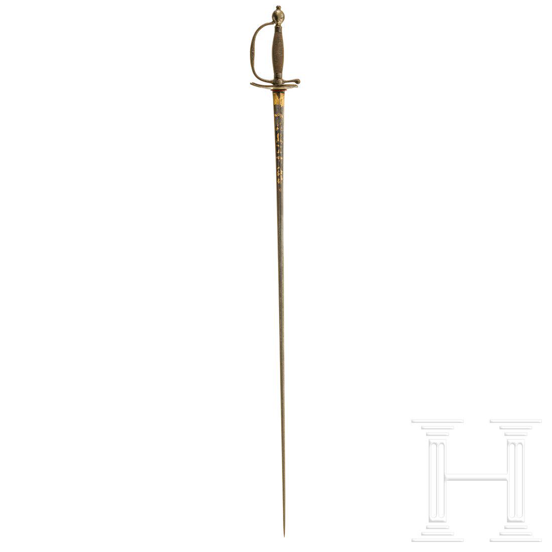 A French officer's sword, circa 1760 (1 of 2)