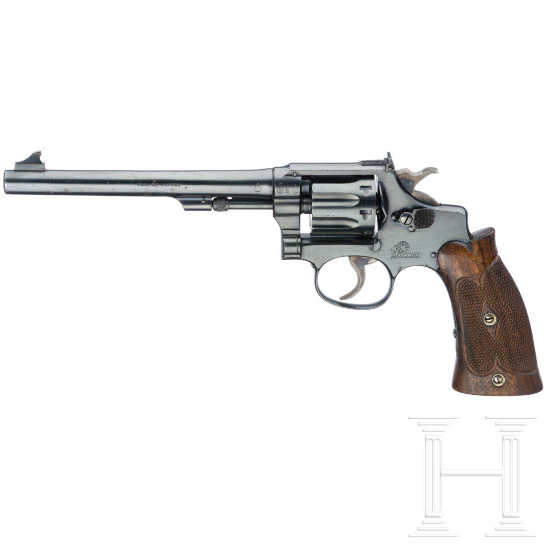 Revolver Diana - Policia Especial, für Astra: Revolver Diana - Policia Especial, für AstraCal. .22l.r., SN. 102654, vorne am Griff Nr. 0S / 102654, auf allen anderen Teilen Nr. 350051. Blanker Lauf, Länge 151 mm. Achtschüssig. Besc