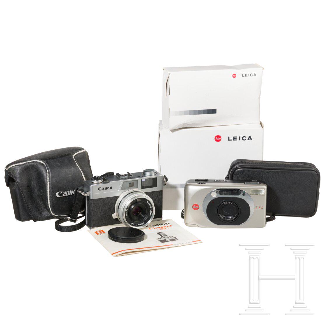 Two 35mm compact cameras: Leica Z2X and Canon Canonet 28 (1 of 7)