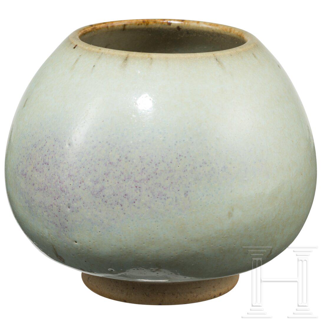 A Chinese Jun-ware deep water pot, probably Ming Dynasty (1368 - 1644) (1 of 18)