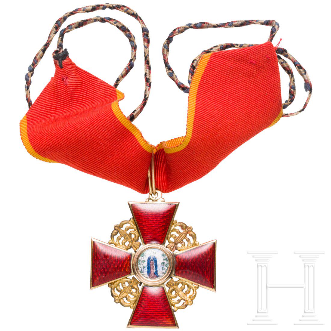 Russian Order of St. Anna - a cross 2nd class, circa 1890 (1 of 5)