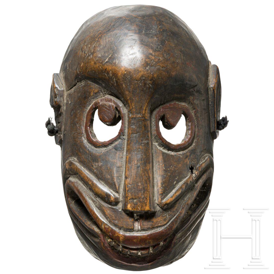 A Nepalese monkey mask, circa 1900 (1 of 4)