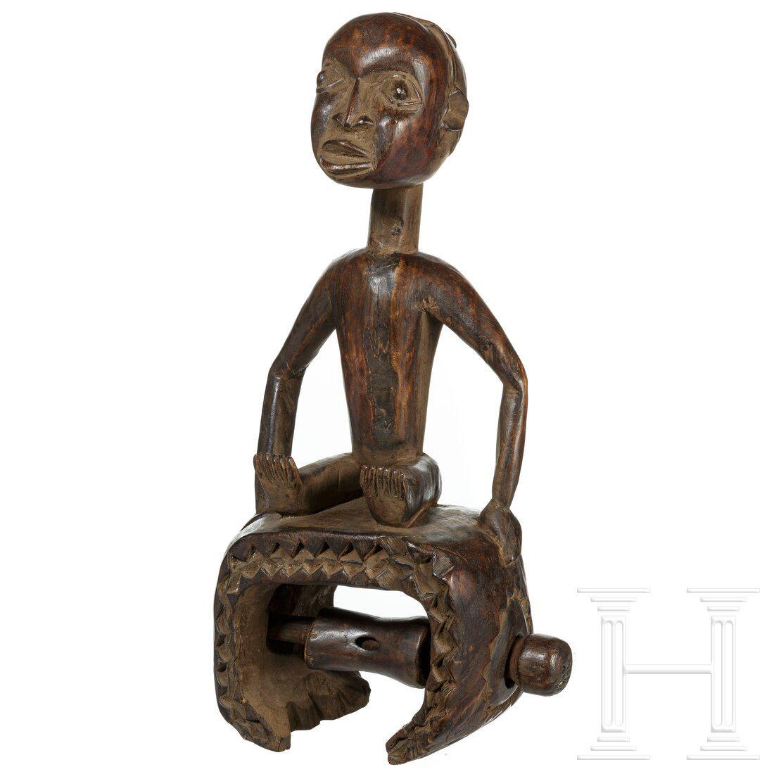 A large West African heddle pulley (1 of 3)