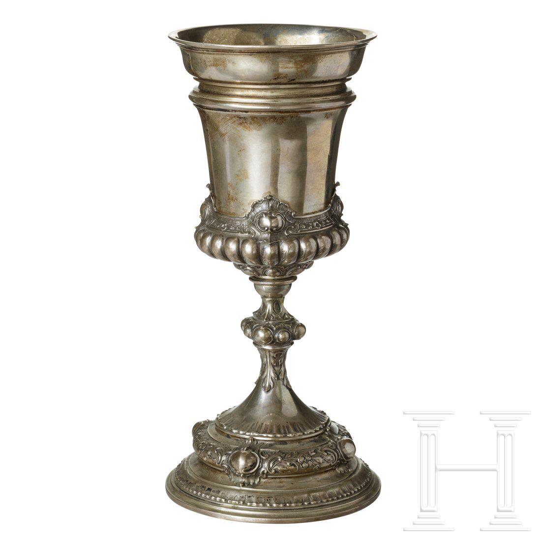 A silver chalice, SchwÃ¤bisch GmÃ¼nd, Wilhelm Binder (founded 1869), circa 1890 (1 of 3)