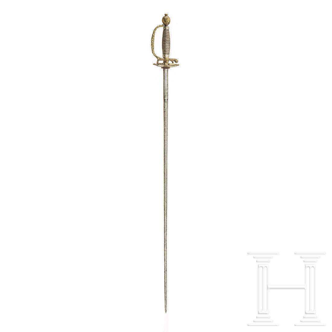 A French small sword, circa 1760 (1 of 4)