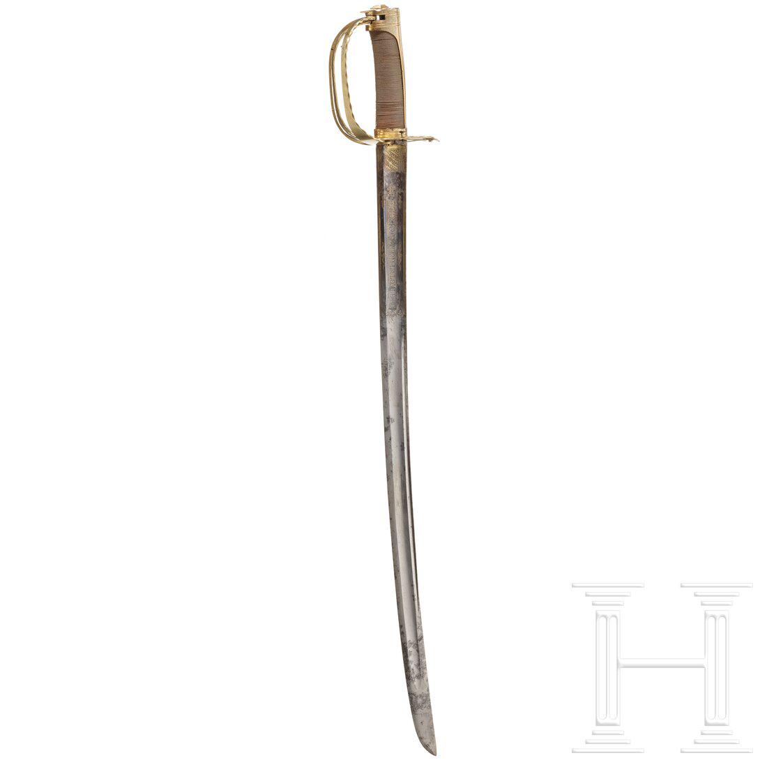 A sabre of an Officier Superieur des Volontaires Nationaux, 1791 - 1793 (1 of 5)