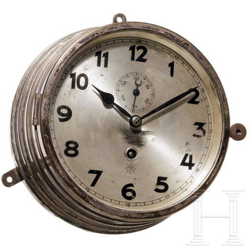 A ship's clock made by Junghans (10023) on Feb 03, 2023 Hermann