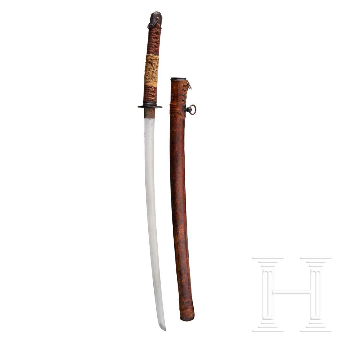A Late war Army Officerâ€™s Sword Variation: A Late war Army Officerâ€™s Sword VariationThis is a very late war variation. It has been suggested these were made circa May 1945, another thought is they were produced as a home defense sword v
