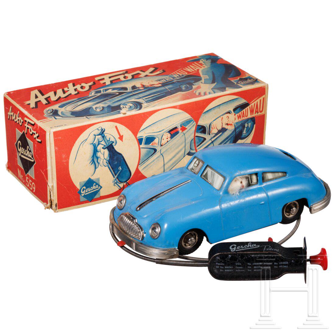 A Gescha Porsche "Auto Fox" No. 559 in original box (1 of 8)