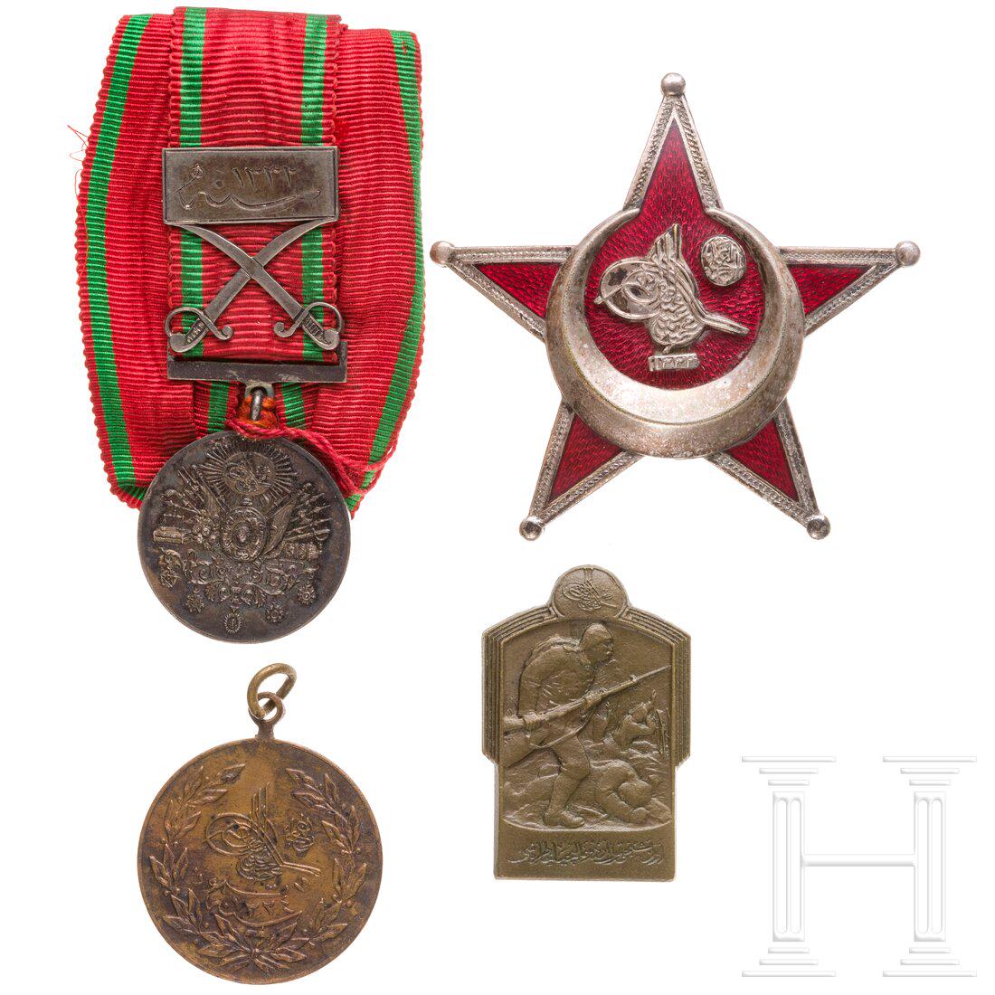 Four Turkish awards, 1st quarter of the 20th century (1 of 3)