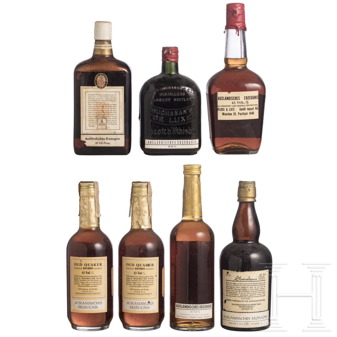 A small collection of whiskeys (1 of 6)