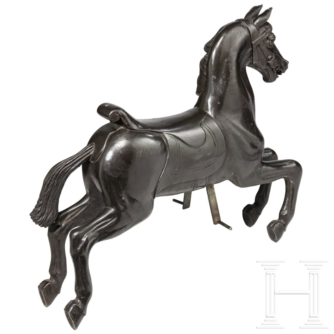 A French carrousel horse, 20th century (1 of 3)