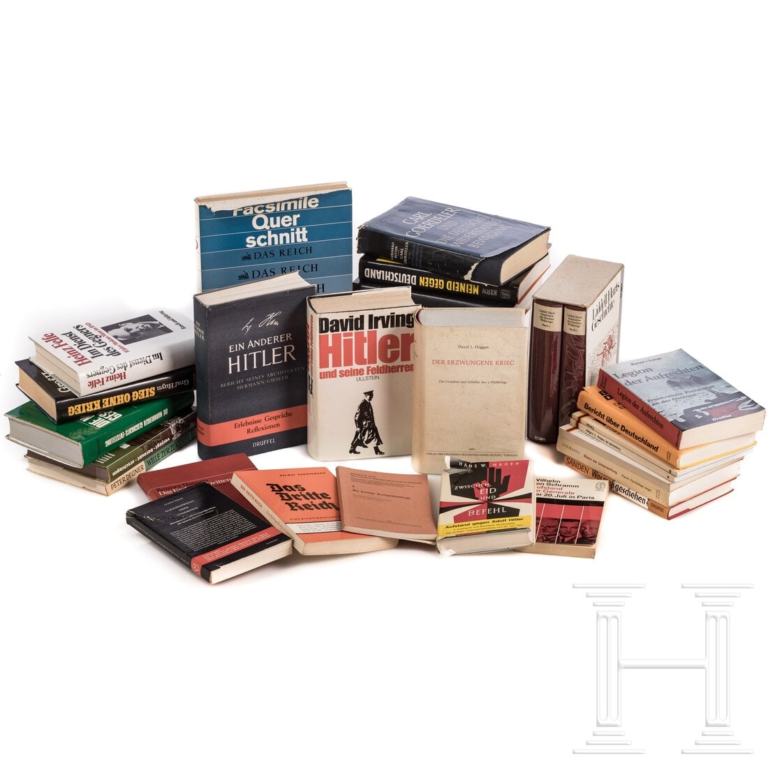 Karl-Jesko von Puttkamer (1900 - 1981) - 33 books from the library of the Konteradmiral and Hitler's: Karl-Jesko von Puttkamer (1900 - 1981) - 33 books from the library of the Konteradmiral and Hitler's MarineadjutantVon den Autoren persönlich gewidmet: Hermann Giesler, Ein anderer Hitler - Bericht s