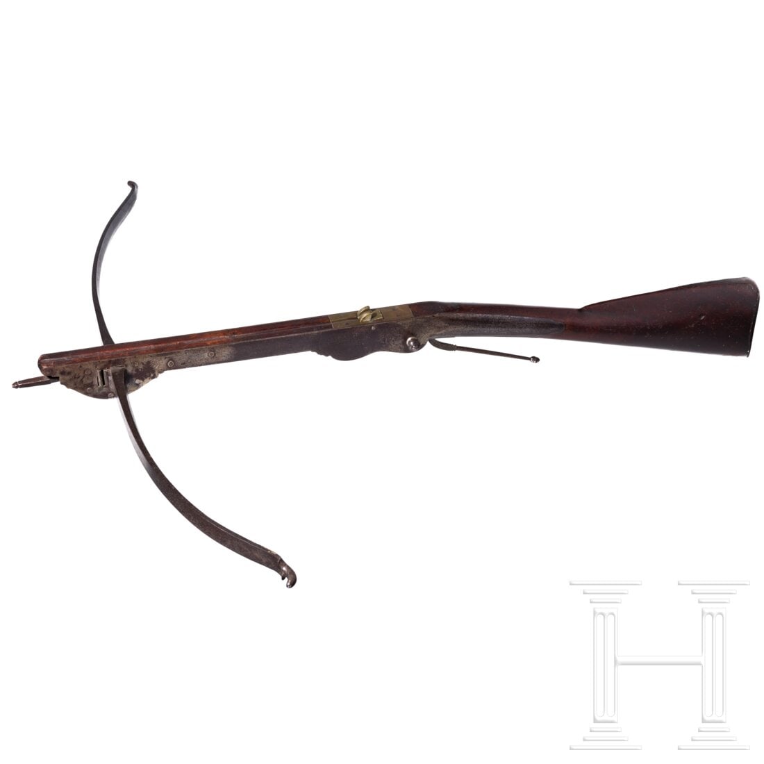 A large English target crossbow, 18th century (1 of 4)