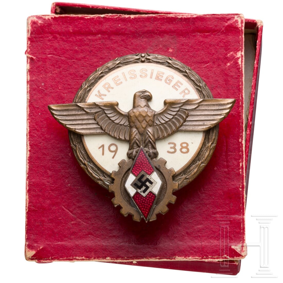 A Kreissieger badge for the National Trade Competition 1938 (1 of 3)