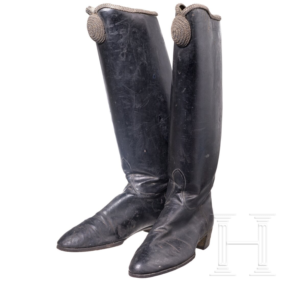 A pair of boots for officers of the Hussars, circa 1900 (1 of 4)
