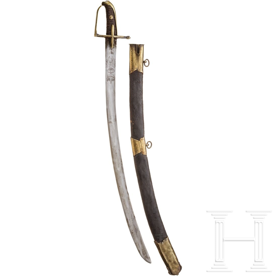 A sabre for officers of the hussars, mid-18th century (1 of 6)
