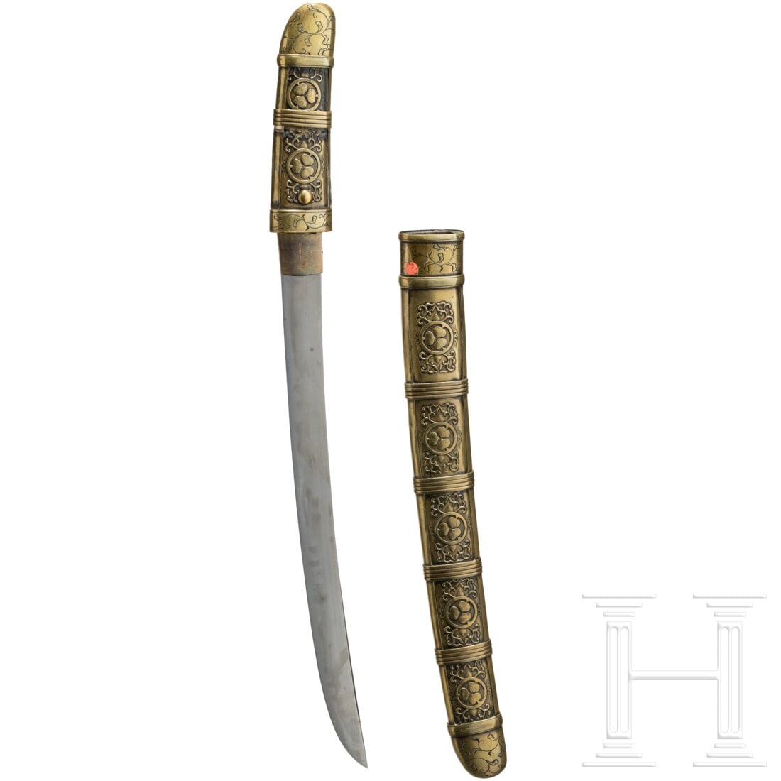 An o-tanto with late Edo period blade and Meiji mountings (1 of 3)