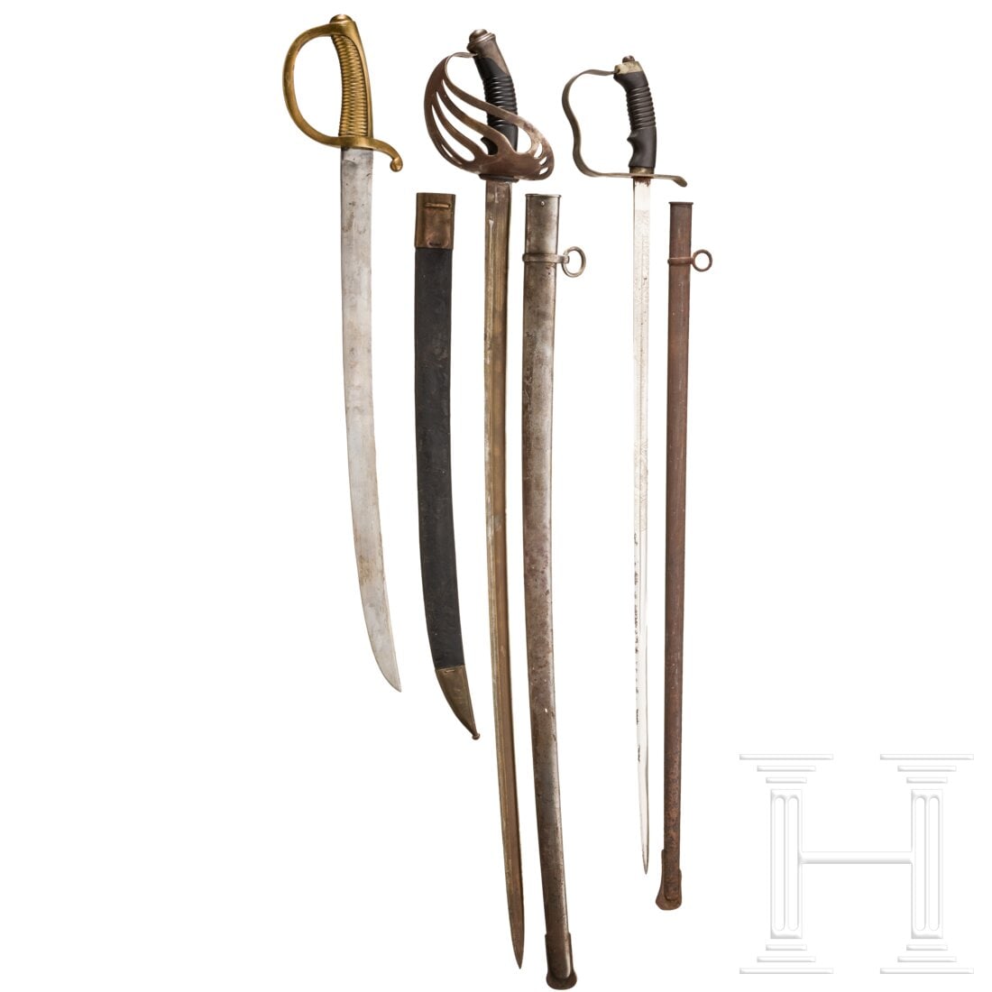 Three edged weapons, 19th/20th century (1 of 2)