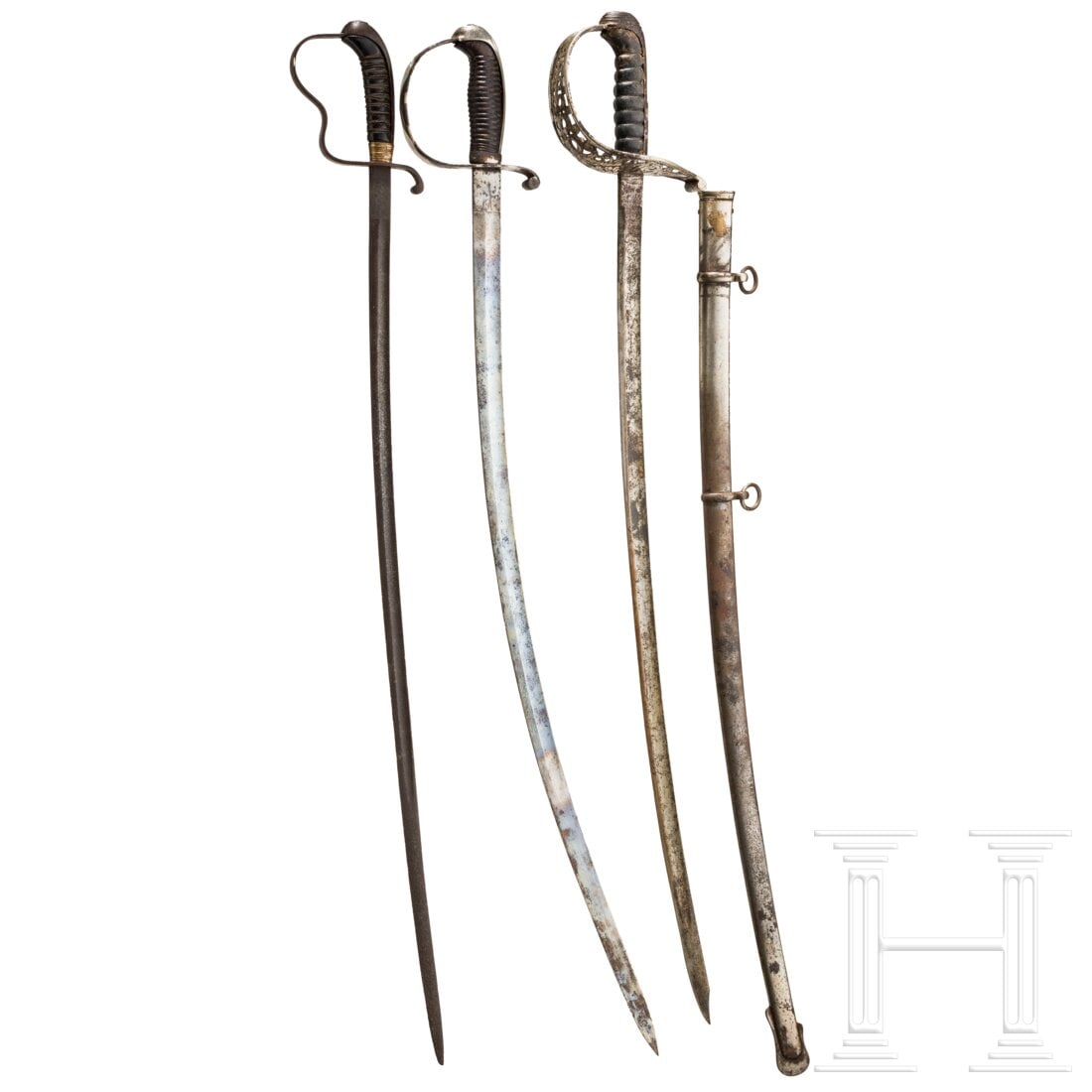 Three edged weapons, 19th/20th century (1 of 2)