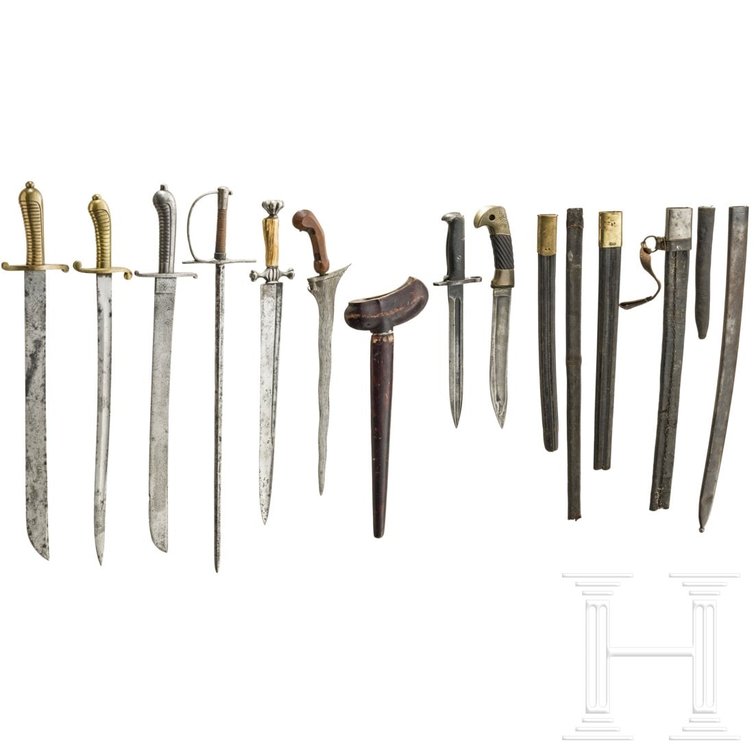 Eight German and international edged weapons, 19th/20th century (1 of 8)