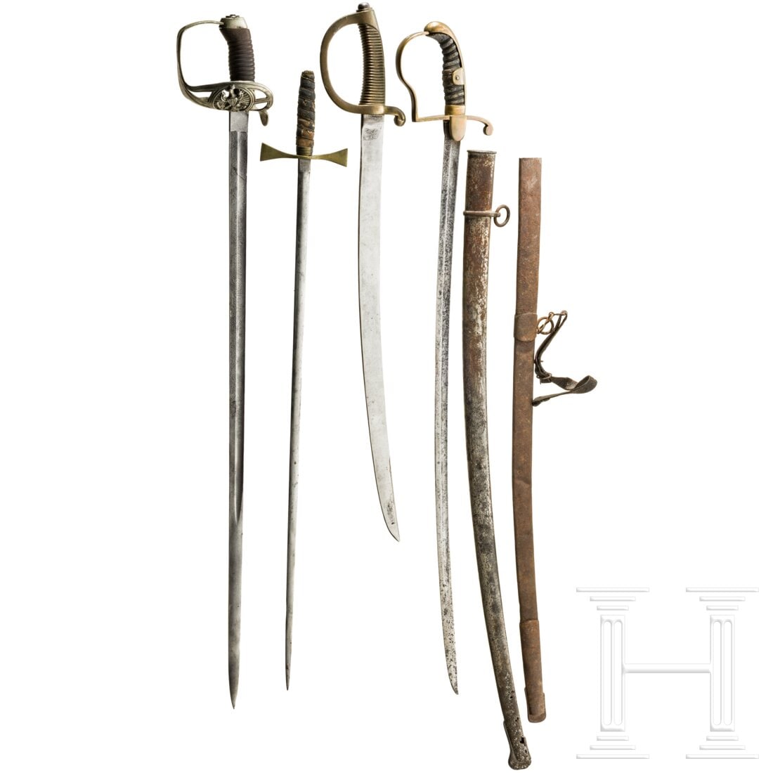 Four edged weapons, 19th/20th century (1 of 2)