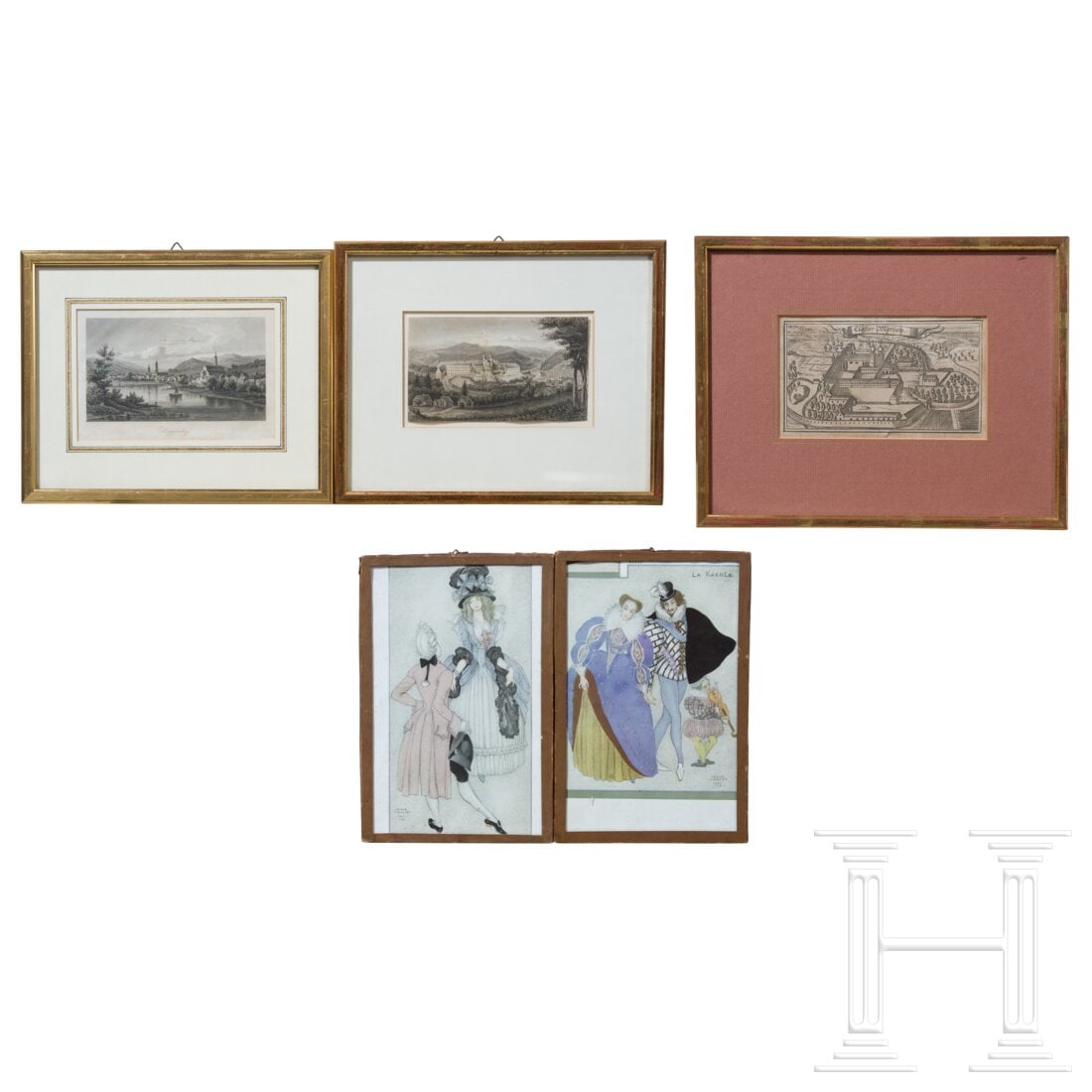 A small graphic collection, German, 18th-20th century (1 of 4)