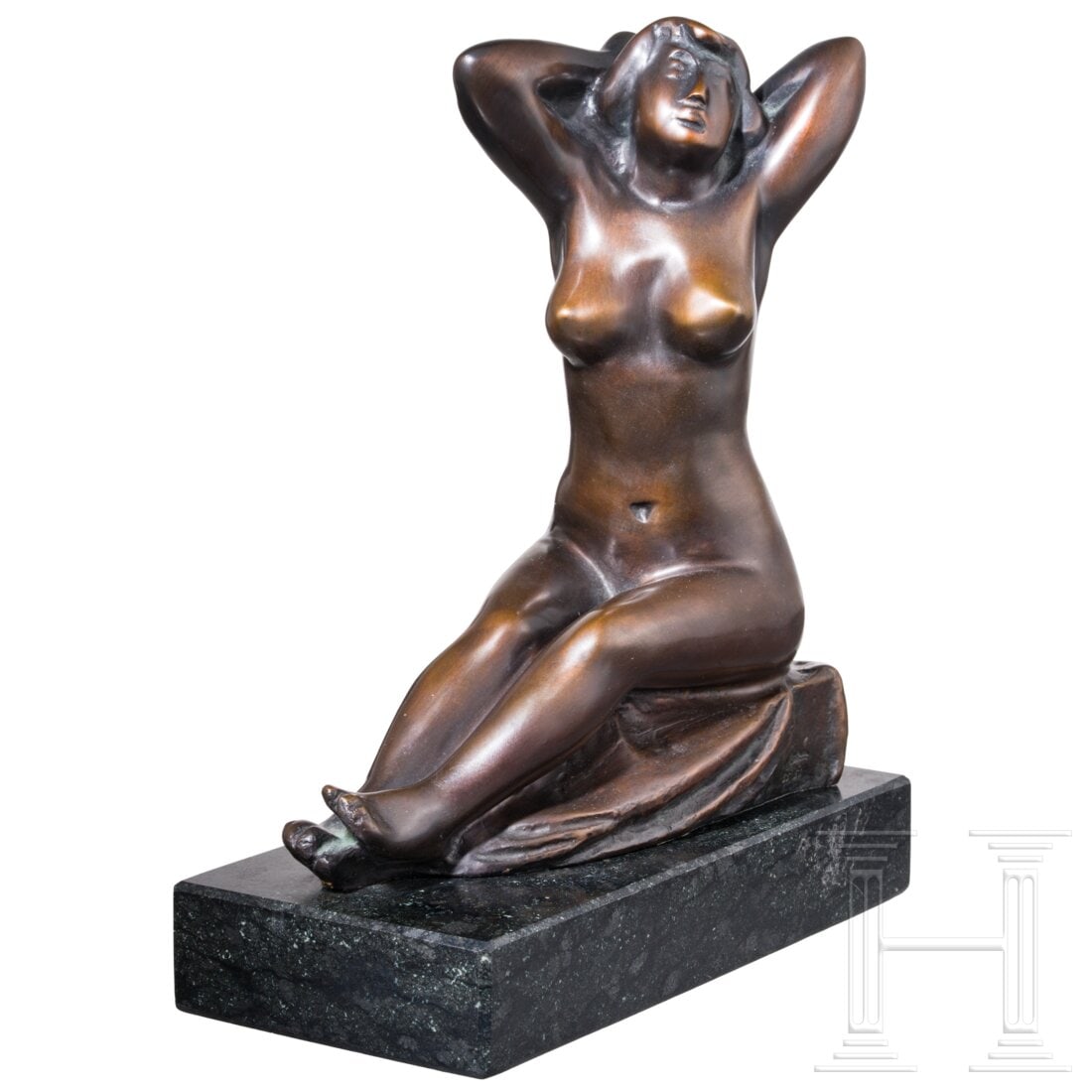Arno Breker (Elberfeld 1900 - 1991 Düsseldorf) - a young woman seated (1 of 3)