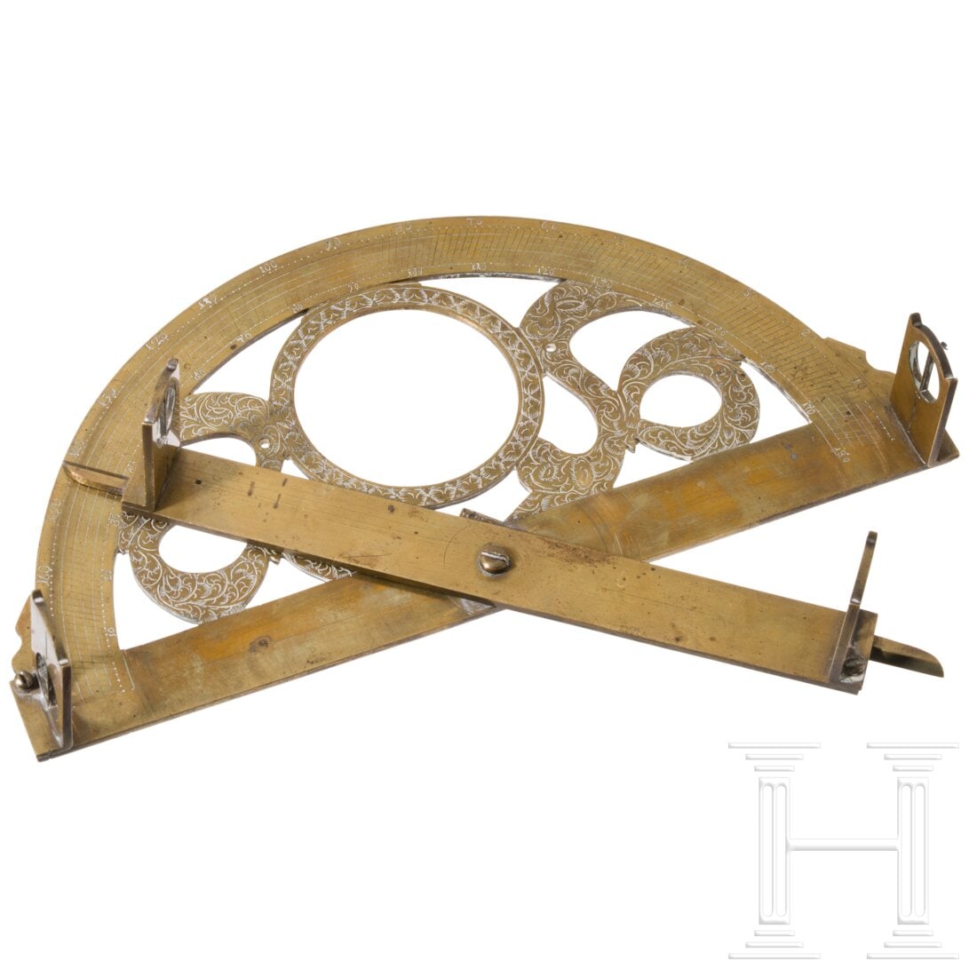 A German or French graphometer, 18th century (1 of 2)