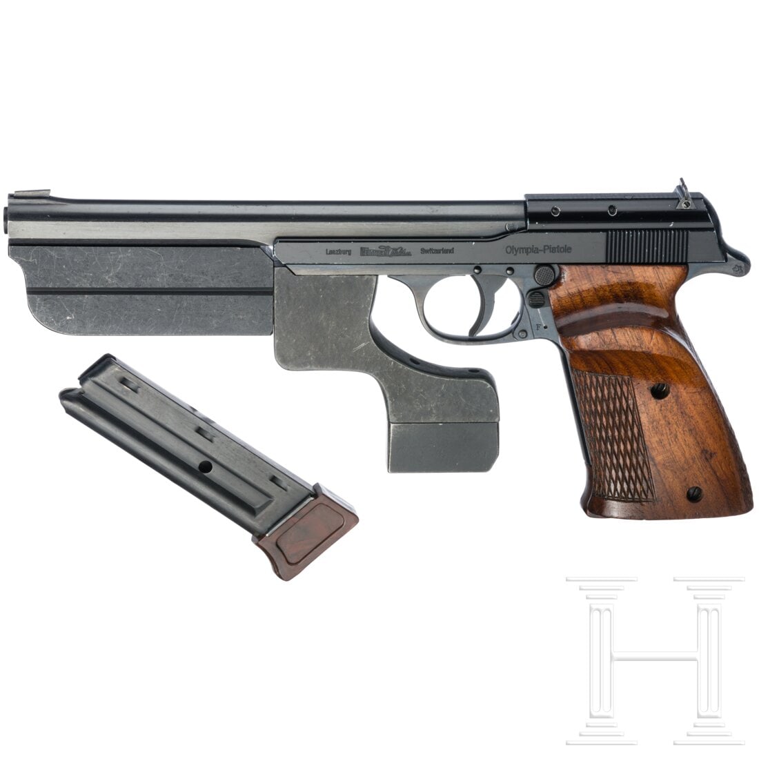 Israel - a Hämmerli-Walther Olympia pistol Mod. 202 (1 of 4)