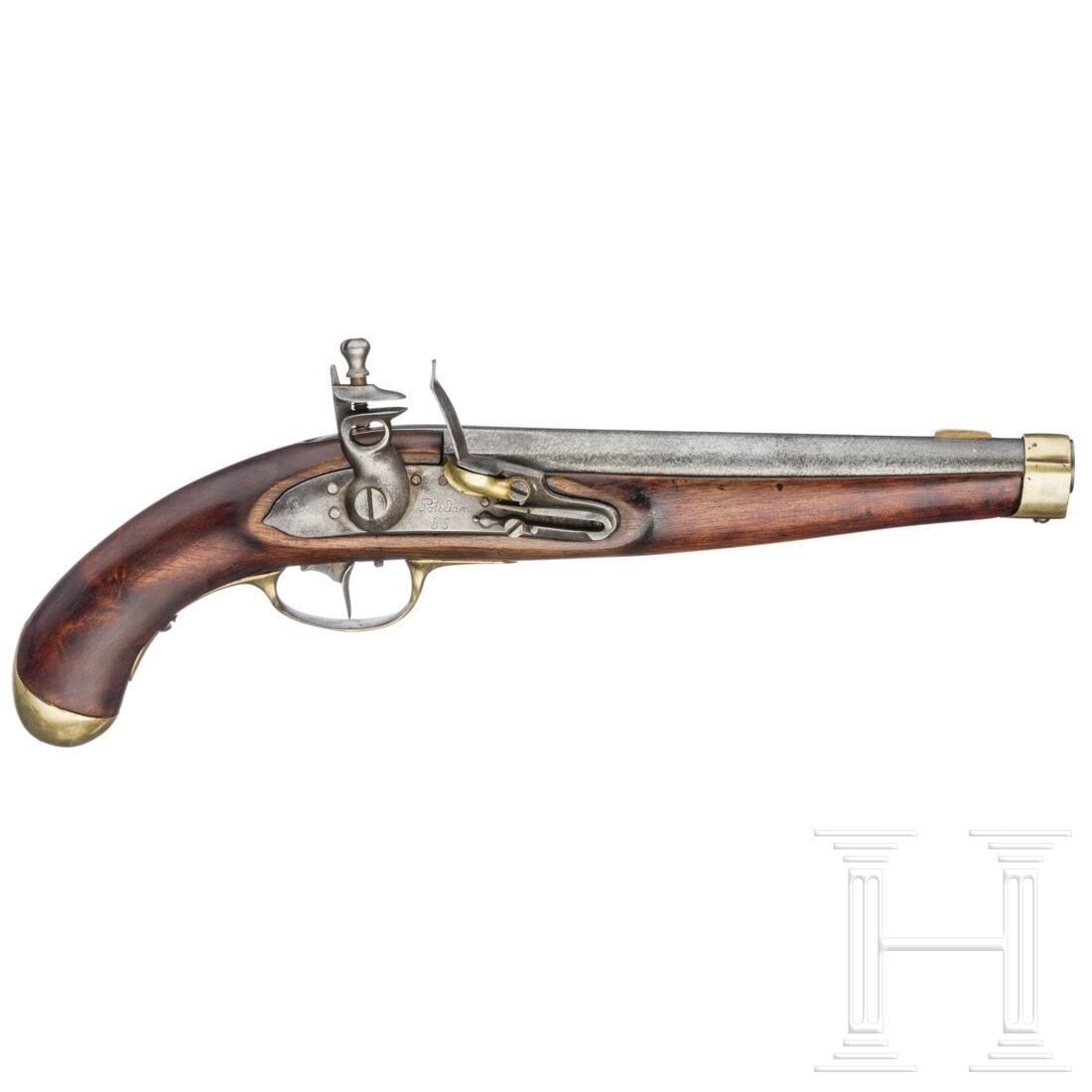 An M 1823 flintlock pistol (1 of 3)