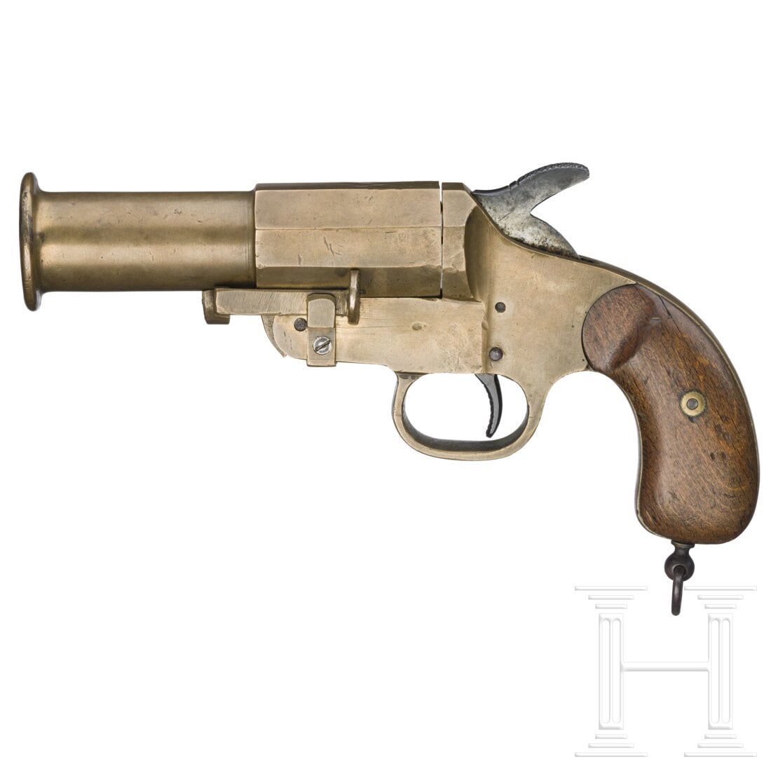 A Stantien & Becker single-barrel flare gun, ca. 1915 (1 of 2)