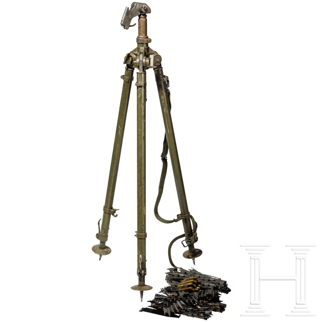 An anti-aircraft gun mount for MG (1 of 3)