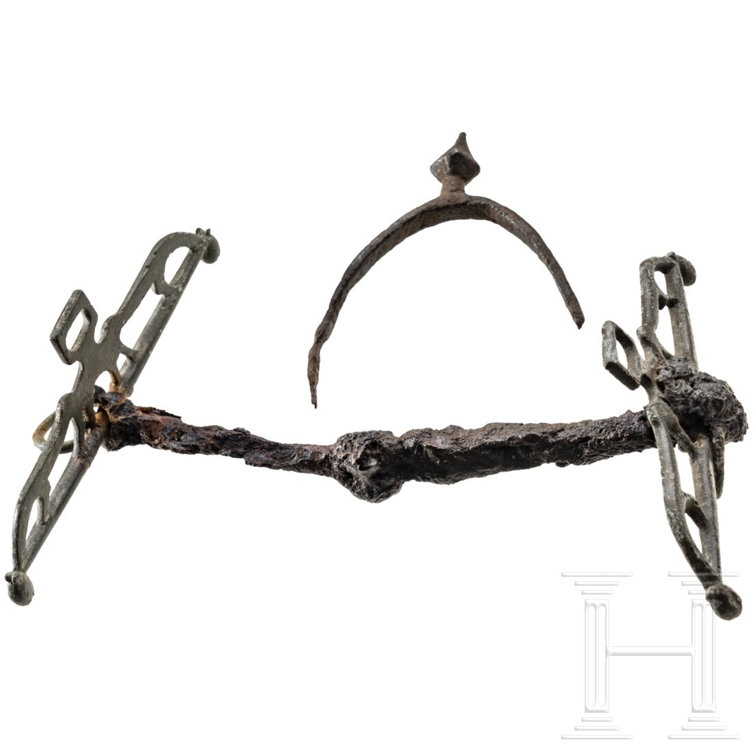 A snaffle and a spur, 1st/2nd and 9th/10th century (1 of 3)