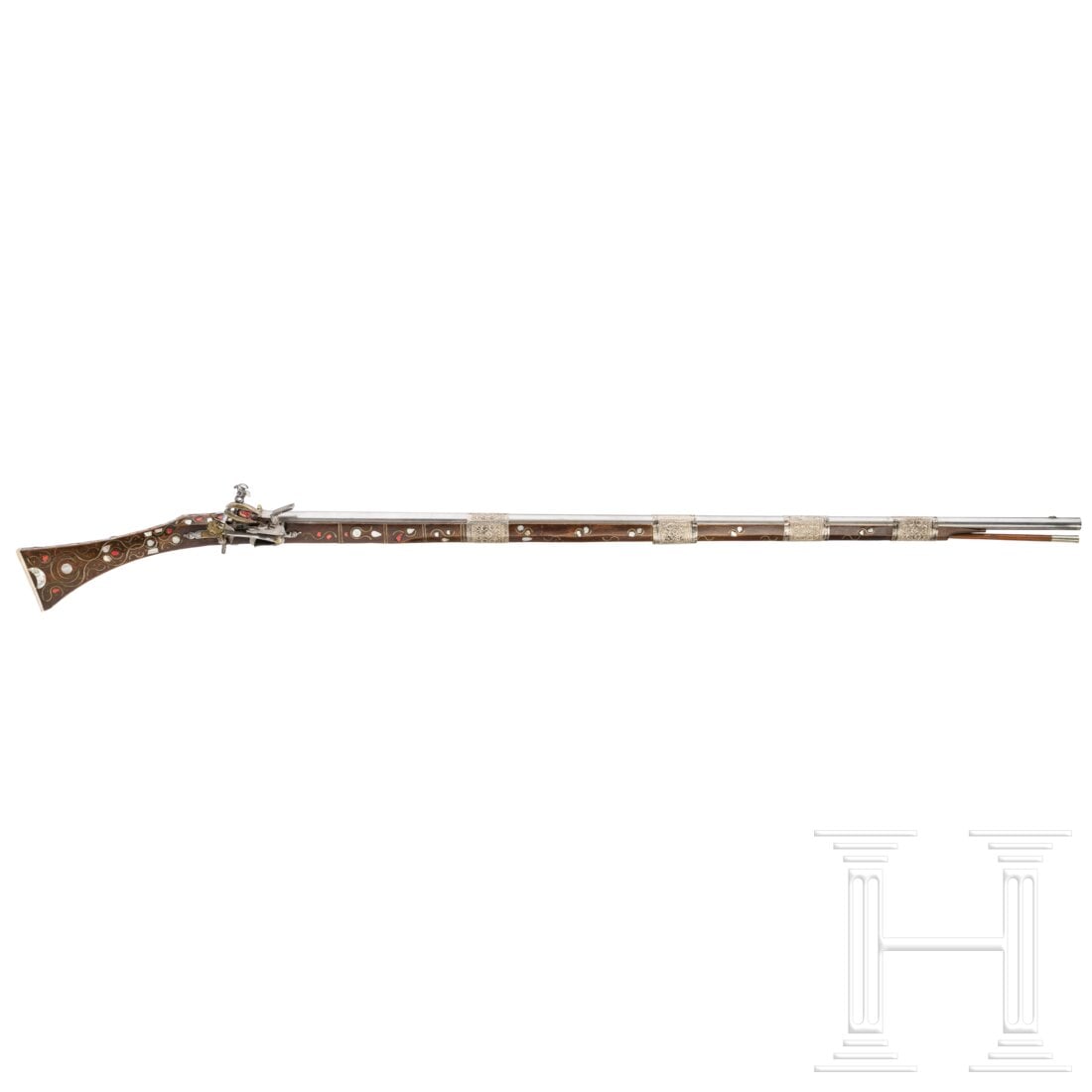 An Algerian Miquelet rifle, ca. 1900 (1 of 3)