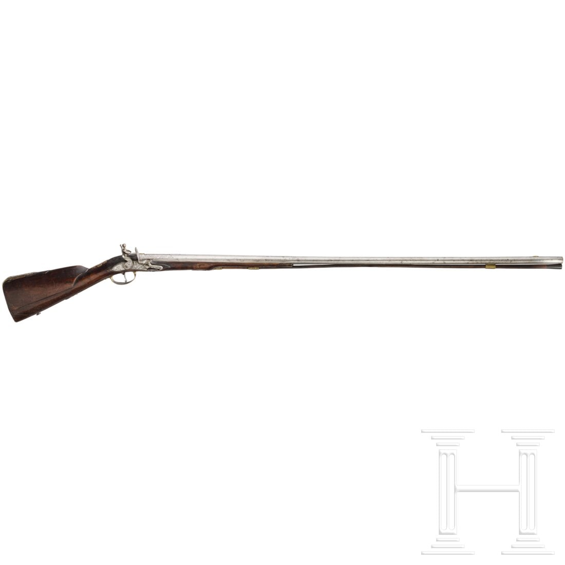 A German flintlock shotgun, circa 1740 (1 of 3)