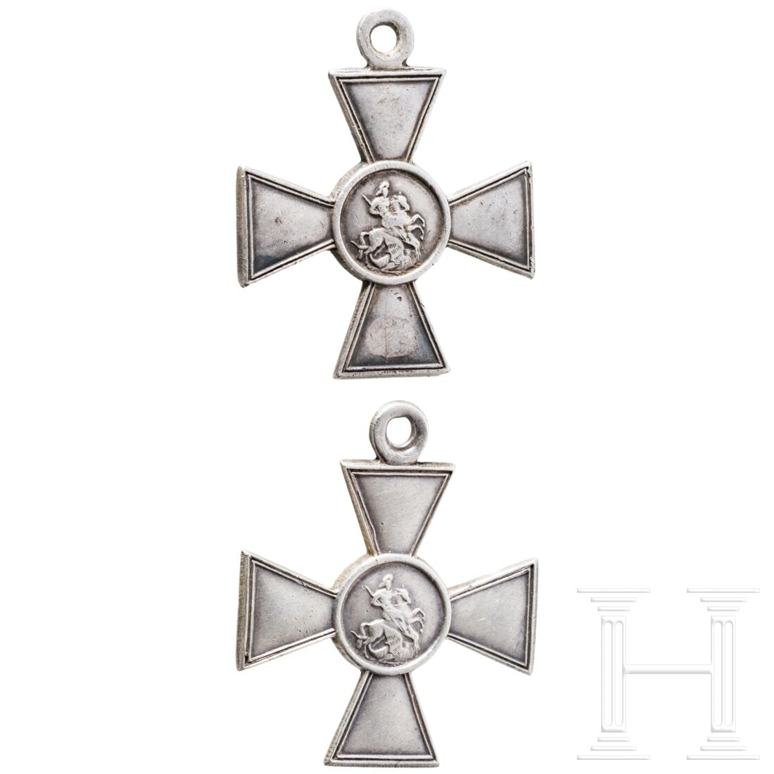 Two Russian St. George Crosses, 4th Class (1 of 2)