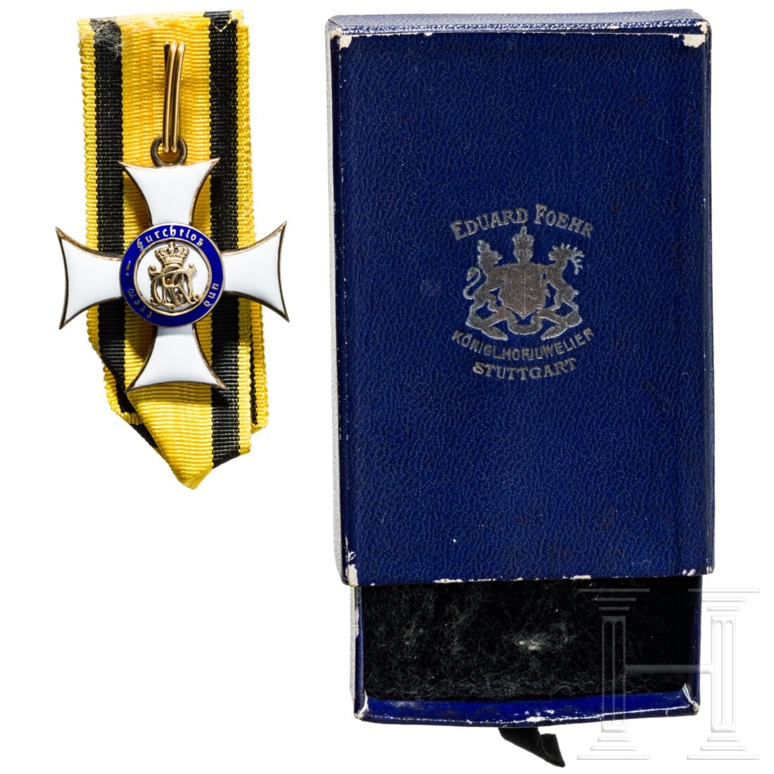A Military Merit Order, Knight's Cross in award case (1 of 4)