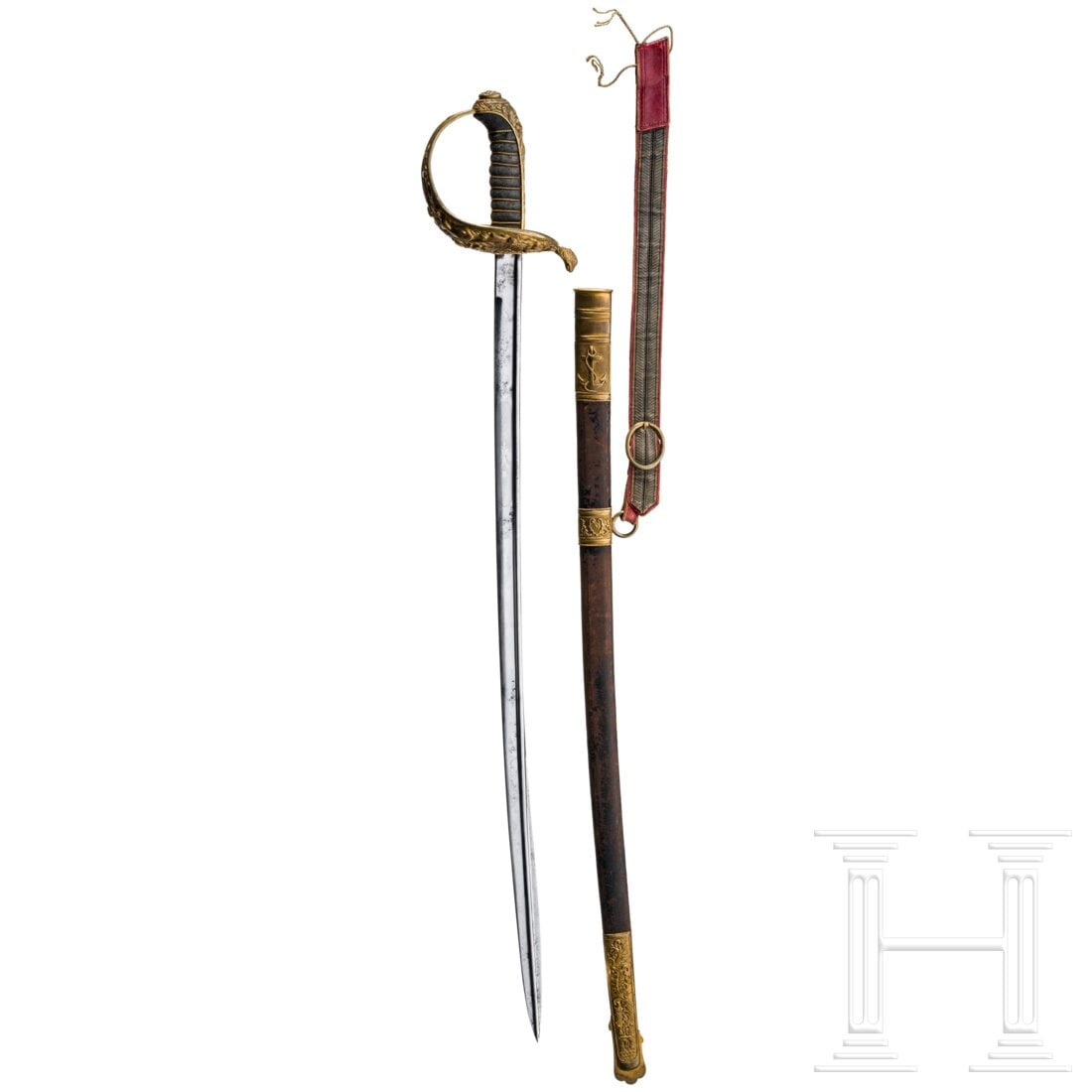 A sabre M 1850/71 for officers of the Austrian Imperial and Royal Navy (1 of 6)